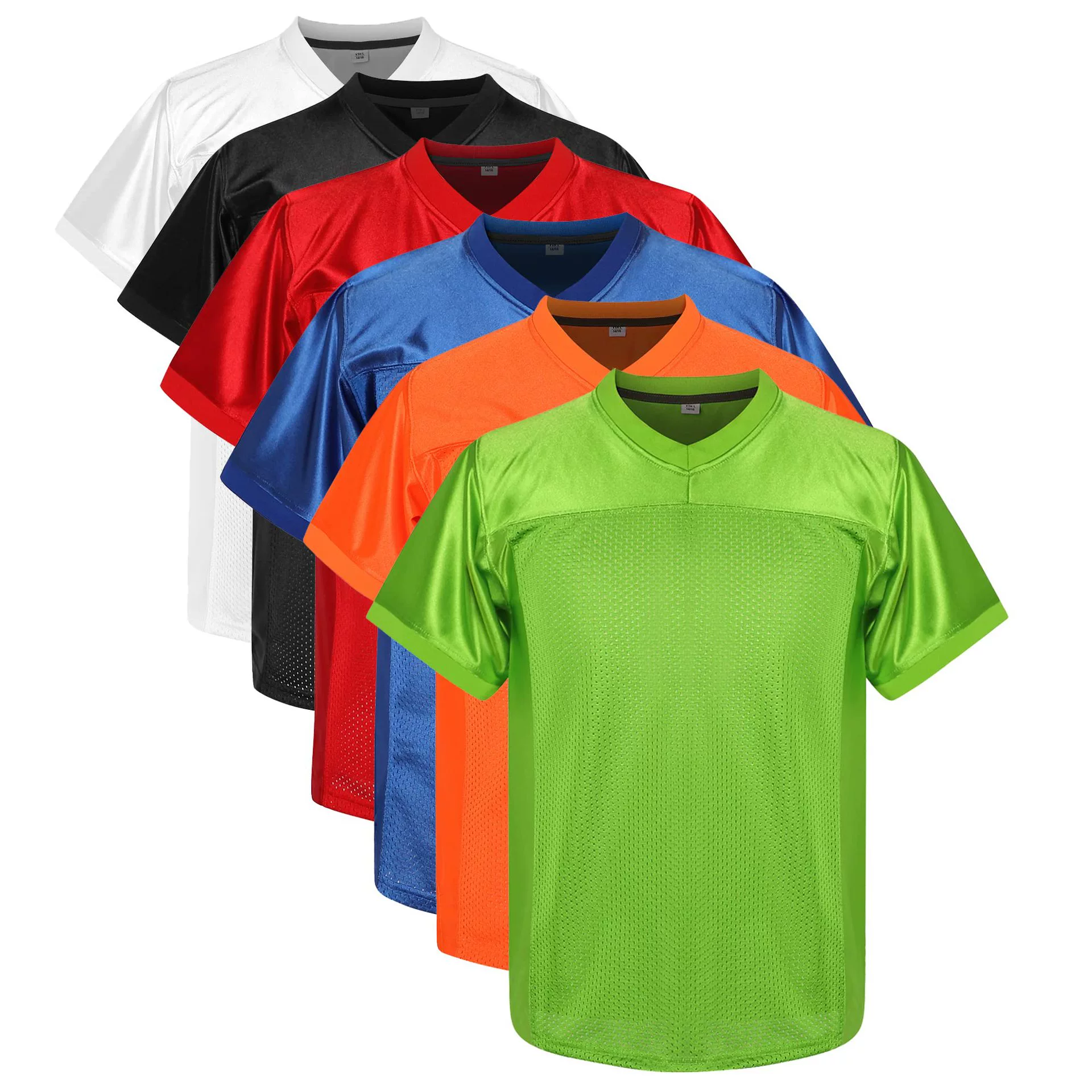 [Размер США в наличии] Легкая доска для регби с возможностью печати и вышивкой на воротнике, 170 г, мужская регбийная майка.