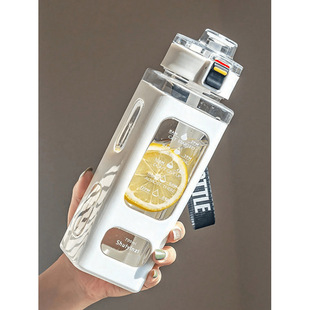 TEMU����}�¿���l Drinkware ���r�g�̶ȵ�ˮƿ��y���ܱ���˾