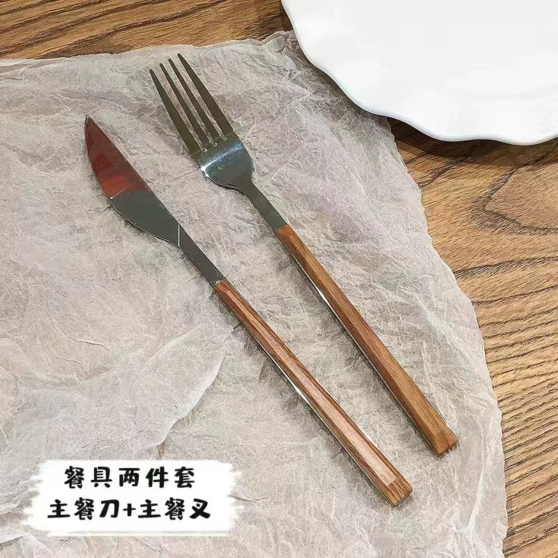 Brand tableware, high quality set stainless steel