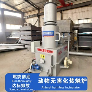 Industrial Garbage Incinerator Can Be Installed with Automatic Feeding Equipment Garbage High Temperature Pyrolysis Gasifier Incinerator