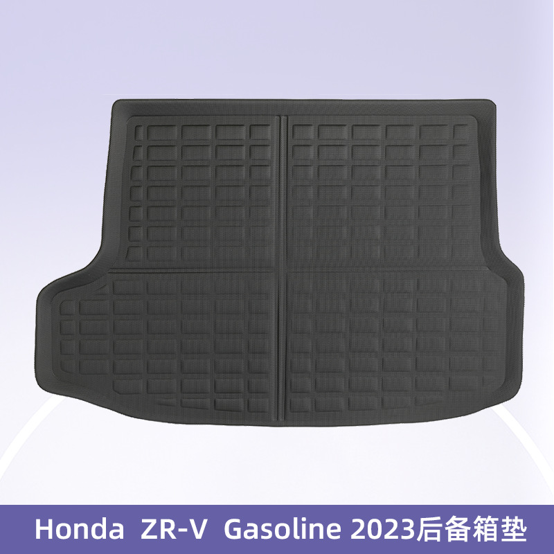 Aplicable a Honda ZR-V combustible 2023 timón derecho 3D todo el tiempo material XPE almohadilla para los pies almohadilla del maletero