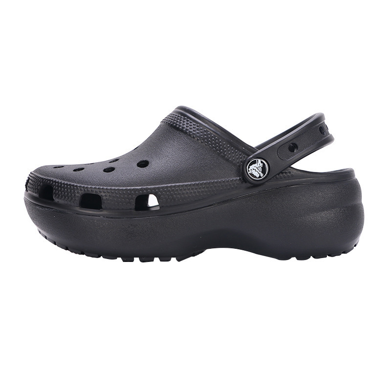 Women's Croc Shoes Summer Cross-Border E-Commerce Baotou Crocodile Casual Thick-Soled Cloud Dad Beach Sandals