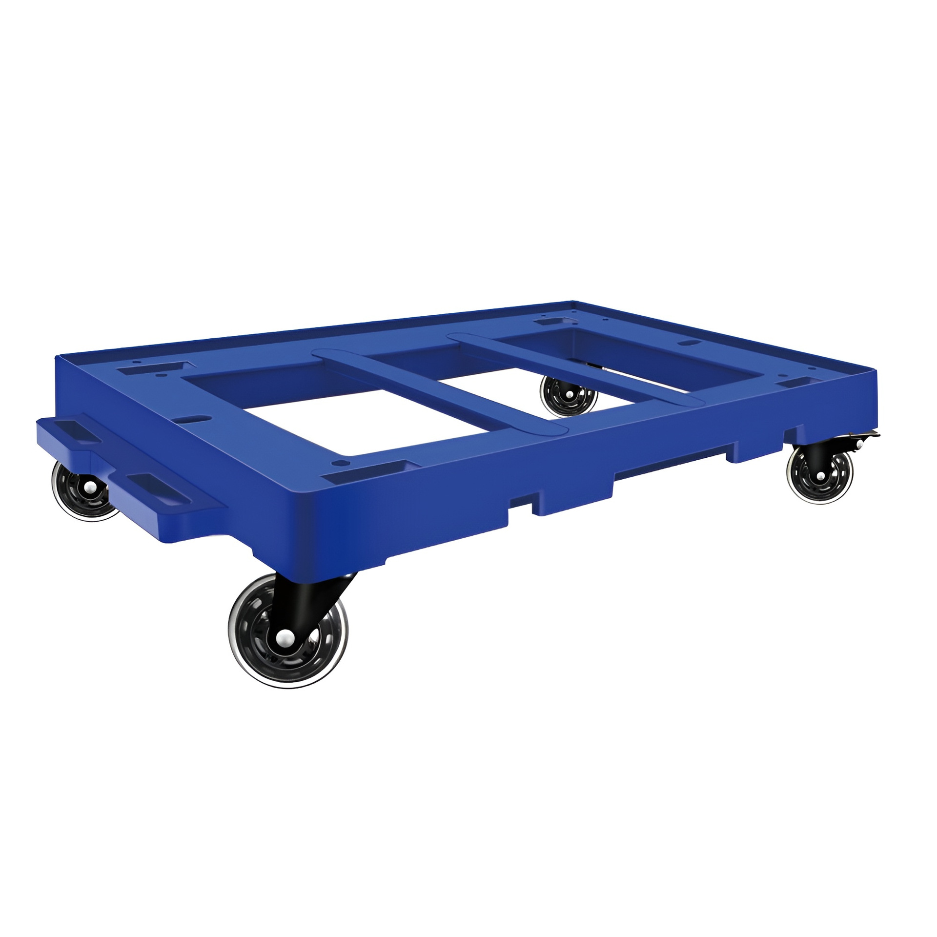 浩轮 四轮小推车塑料搬运工具车镂空乌龟车静音可四周拼接轮子可