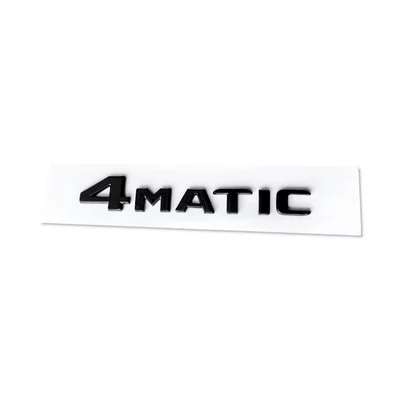 Suitable for Mercedes-Benz 4Matic Emblem Four-Wheel Car logo - new4matic-black
