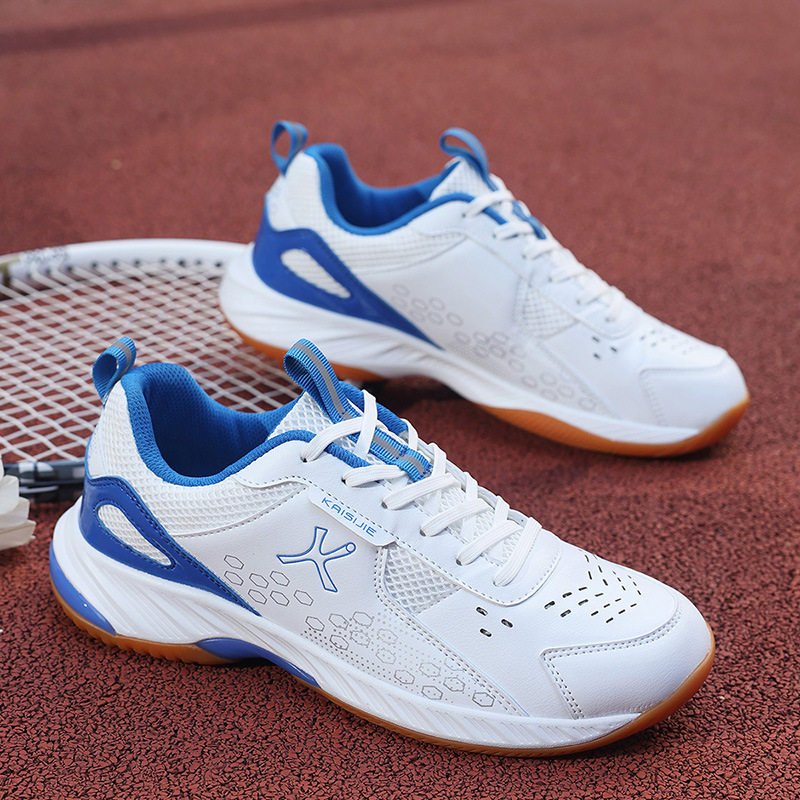 Nuevos zapatos de bádminton transfronterizos juveniles ligeros cómodos y casuales, zapatos de tenis antideslizantes, zapatos de tenis de mesa