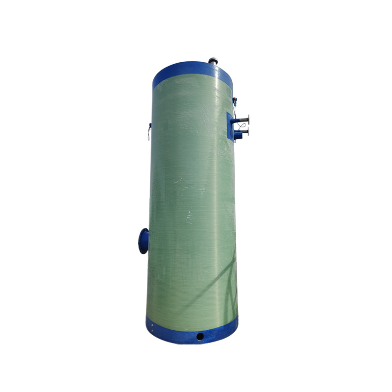 Integrated Lift Pumping Station Prefabricated Buried Sewage Rainwater Pumping Station Remote Intelligent Control FRP Pumping Station