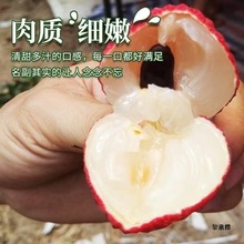 广东增城5斤糯米糍荔枝新鲜水果现摘现发白糖味罂礼盒装顺丰1