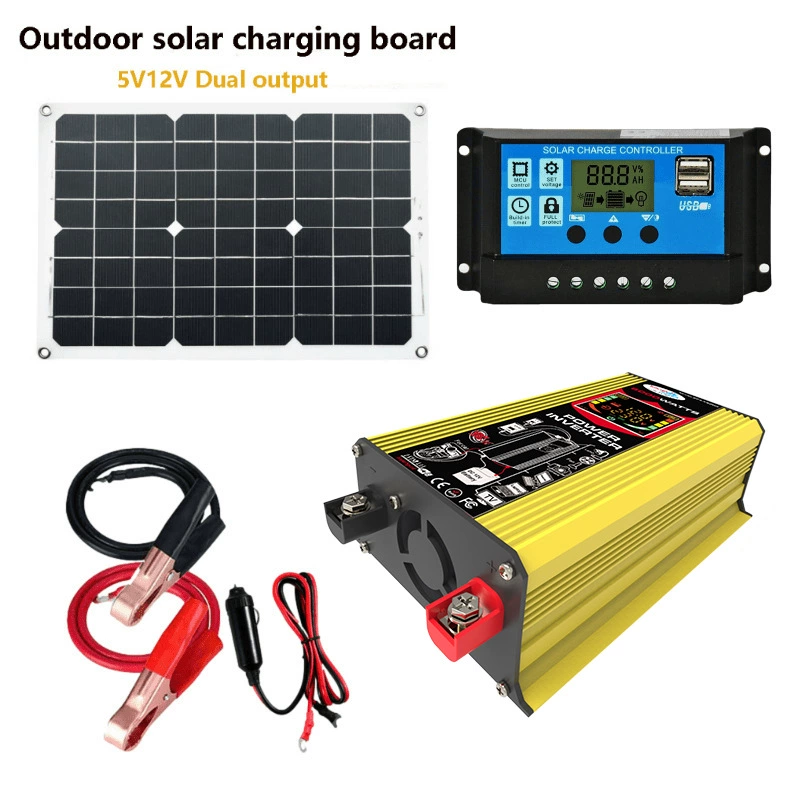 Photovoltaic controller solar-powered, motherboard, 12v, 220v, 300W, 30A, 18W