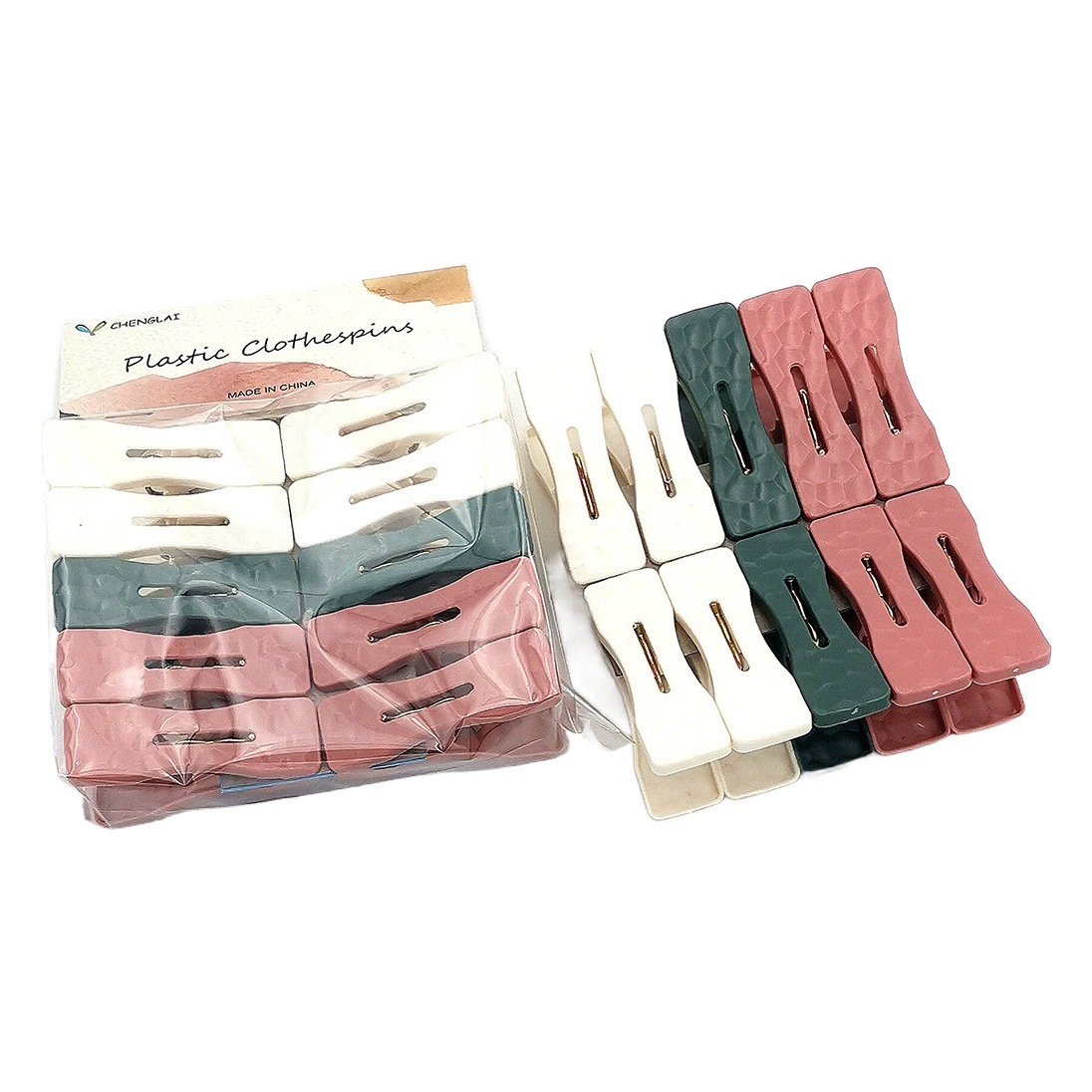 M7 613 208-10 de plástico diez clips de ropa de plástico multifuncional a prueba de viento edredón clip de secado edredón clip de ropa de gran tamaño