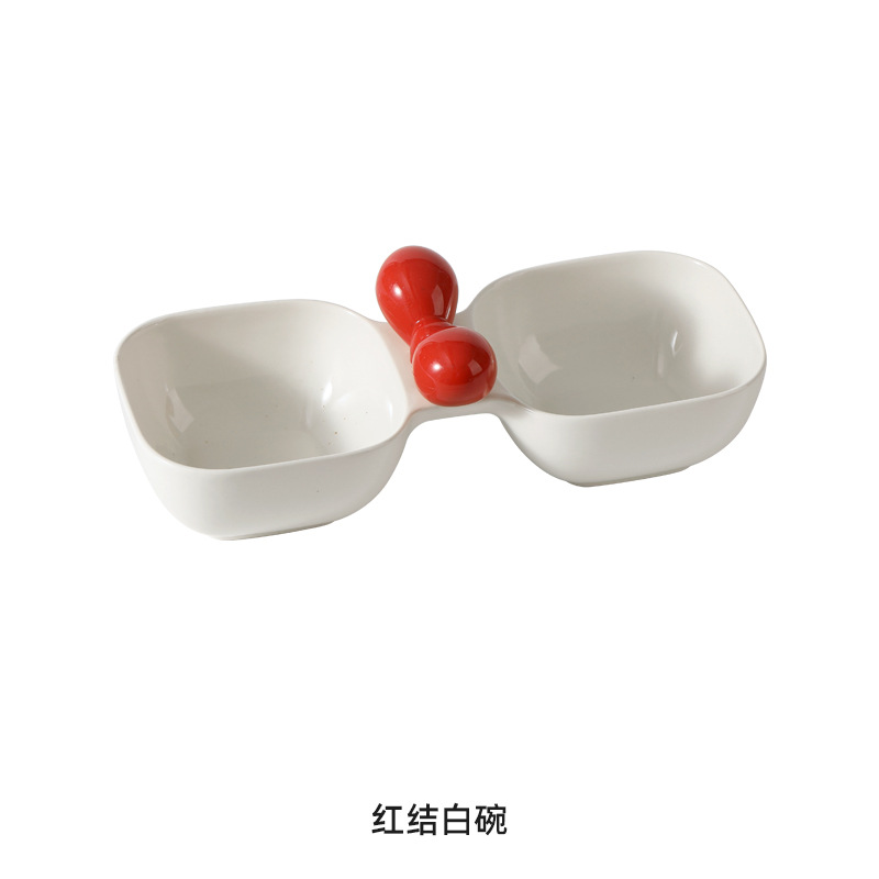 Plato de frutas de cerámica sala de estar mesa de té aperitivos semillas de melón bocadillos tazón de frutas paneles de dulces almacenamiento de entrada