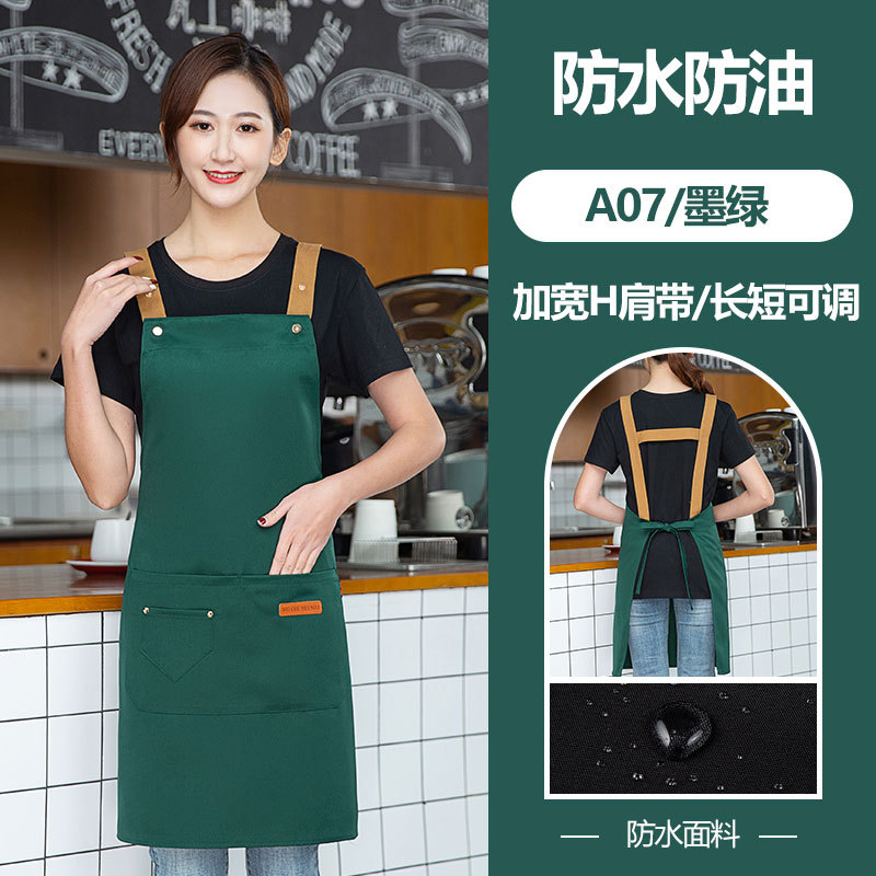 Delantal publicitario logotipo personalizado delantal para niños delantal de cocina personalizado delantal impermeable engrosado PVC a prueba de aceite al por mayor