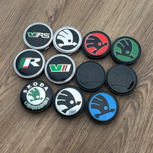 适用斯柯达轮毂 明锐晶锐昕锐昊锐昕动改装VRS轮胎中心盖60MM