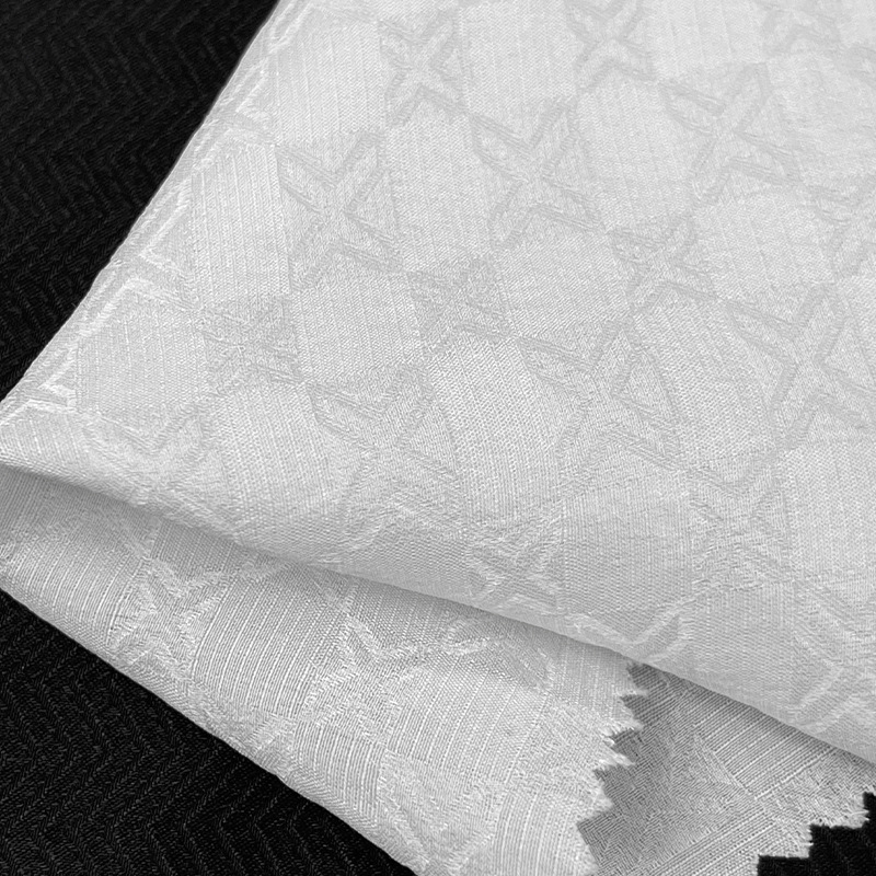 Nueva Tela Jacquard de Seda de Morera con Estampado de Mariposas, 19 mm, 140 cm de Ancho, Tela Ligera de Lujo para Primavera y Verano 2024