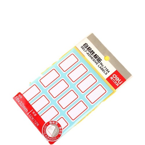 Deli Indicating Labels for Supermarket Product Prices, Handwritten Label Stickers, Adhesive Shelf Product Markers