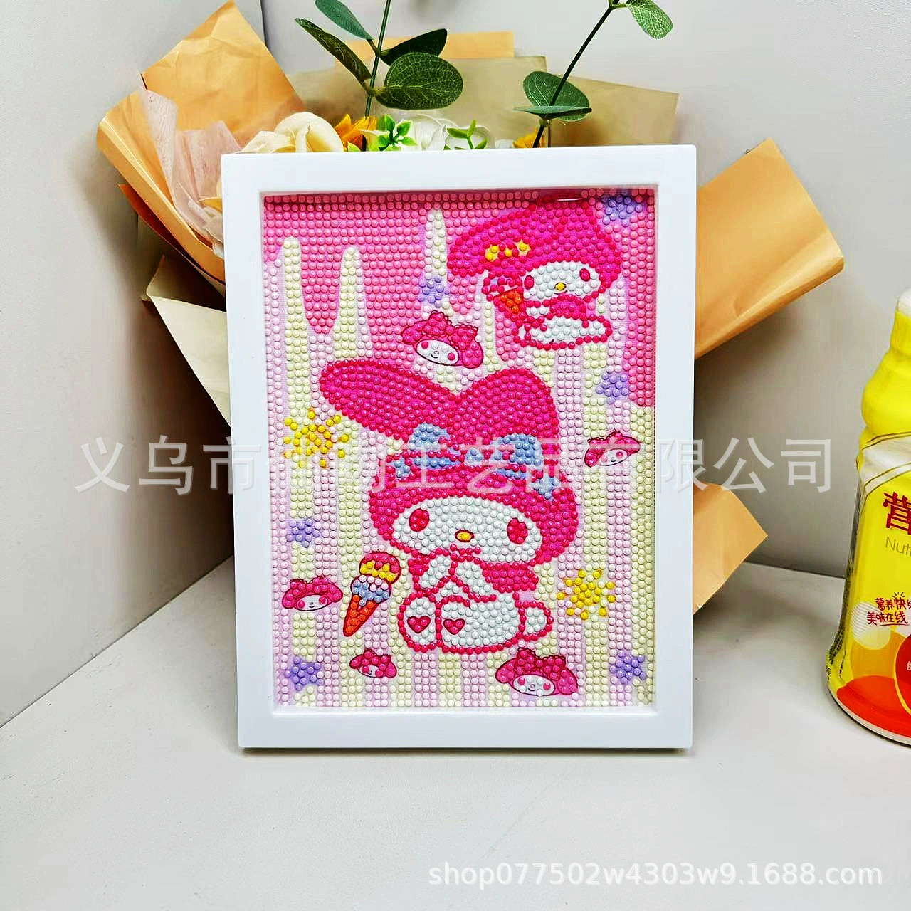 Набор для алмазной живописи Sanrio Kuromi, 17×22 см пластиковая рамка, набор для творчества DIY для детей