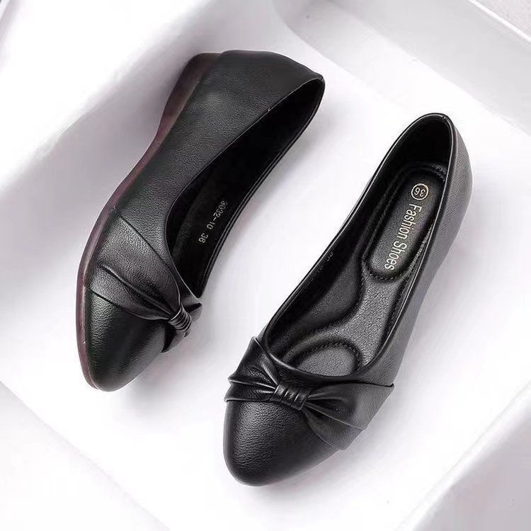 zapatos de mujer de cuero suave para trabajar zapatos de suela suave super suaves zapatos de tendón de torón de suela suave zapatos de madre zapatos de pedal