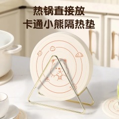 硅胶隔热垫家用耐高温隔热防滑垫不粘垫擀面杖擀面垫砂锅防烫垫