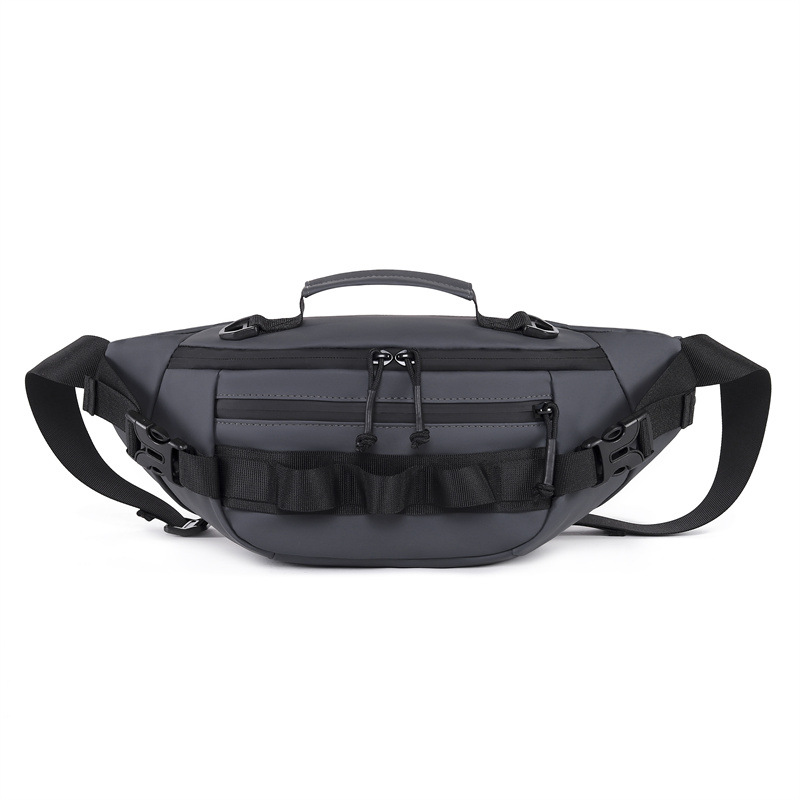 Cross-Border Unisex Chest Bag 2026 New Model Waist Bag Sports Patchwork Hiking Bag Lightweight Fishing Shoulder Crossbody Bag