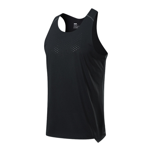 Summer thin sleeveless quick-drying racing marathon vest outdoor sports fitness muscular men's waistcoat racing vest