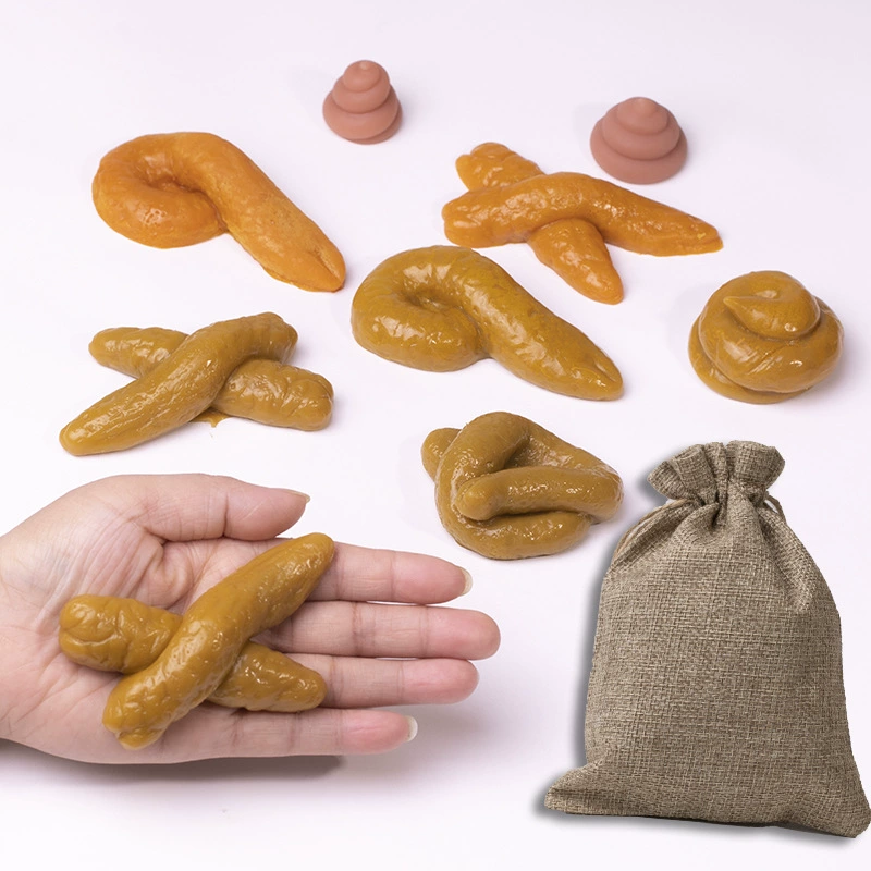 Трансграничная хитростная шутка, щепотка, апрельская симуляция дурака, мягкая резиновая игрушка, вентиляция, реквизит