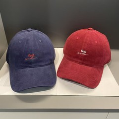 2025新款字母刺绣棒球帽子女秋冬韩版百搭遮阳鸭舌帽休闲潮显脸小