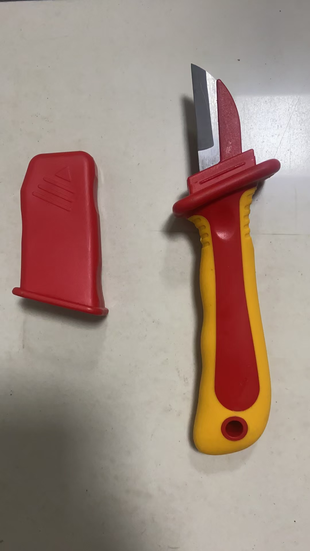 Cuchillo eléctrico aislante de plástico aislante VDE IEC60900 resistente a alta tensión 1000V antimagnético