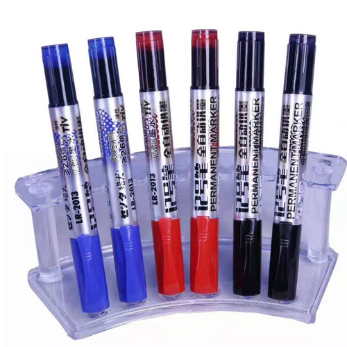 Green Qian Marker Pen Bulk Oil Wholesale Eyeliner Ink Colorful Markers Black Red Blue Express Big Head