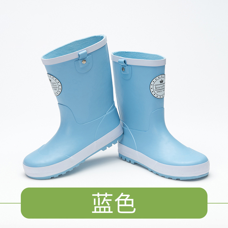 Kk Árbol Botas de lluvia para niños lindas Botas de lluvia para niños antideslizantes para estudiantes zapatos de agua especiales para niñas Princesa bebé Four Seasons Universal