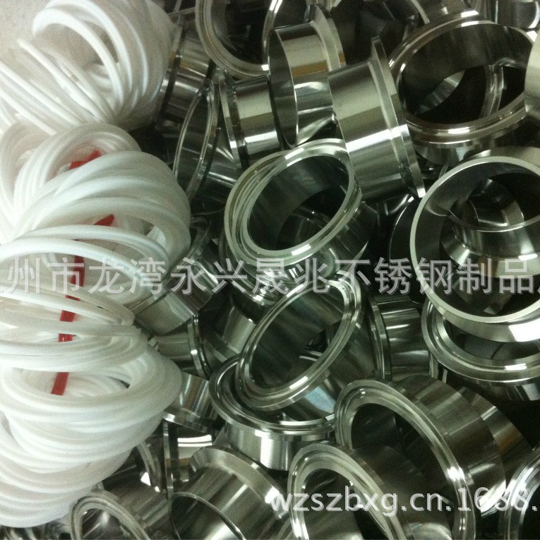 四氟垫 不锈钢四氟垫片 卫生级接头四氟垫  卫生级密封四氟垫片