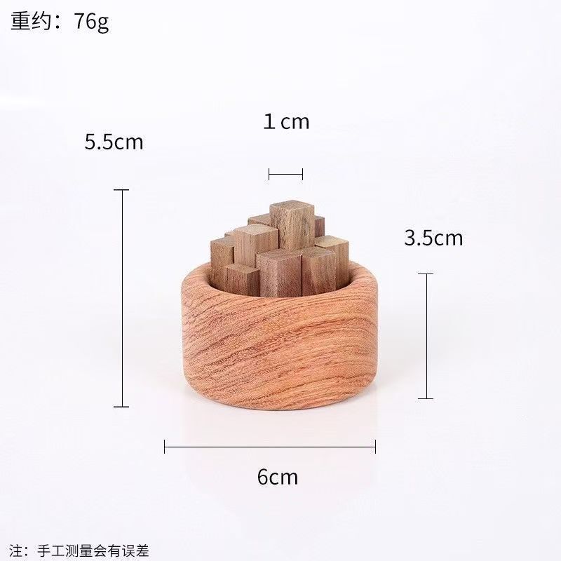 创意散香器小柴堆精油扩香木香薰扩香器黑胡桃木榉木车载家居摆件|undefined