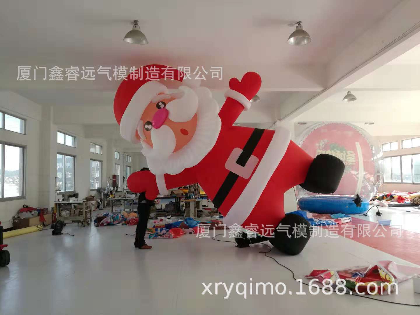 充气南瓜 户外大型充气圣诞老人 户外充气装饰 气模