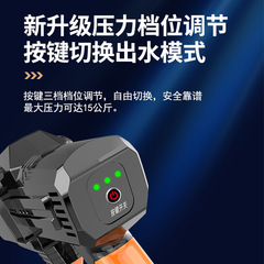 Brushless lithium battery car wash water gun household portable cleaning machine high power water pump garden watering wireless car washing machine