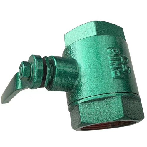 Internally threaded iron ball valve green painted ball valve iron ball valve threaded manual quick-opening ball valve old-fashioned quick installation of hot and cold water