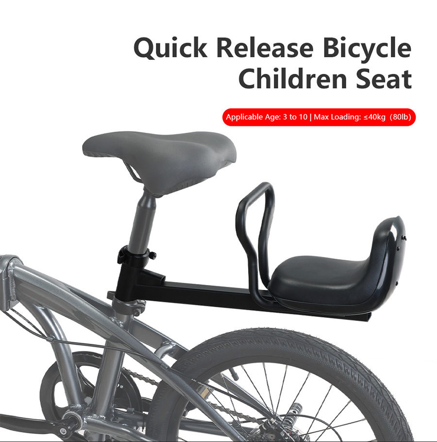 Cross-Border Amazon Electric Bicycle Rear Quick-Release Child Seat Bicycle Baby Seat Removable Stool