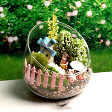 微小景观 微景观生态瓶仿真多肉植物造景摆件 玩具