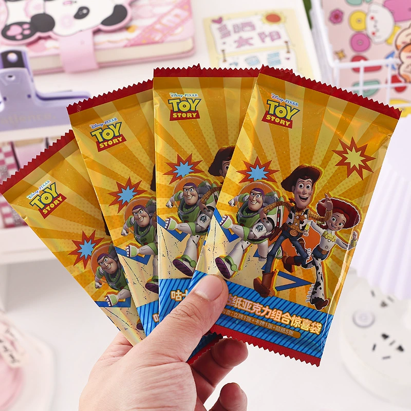 麦和 Подлинно серия Disney Toy Story наклейки щелчки acrylic анимационные наклейки сюрприз пакет