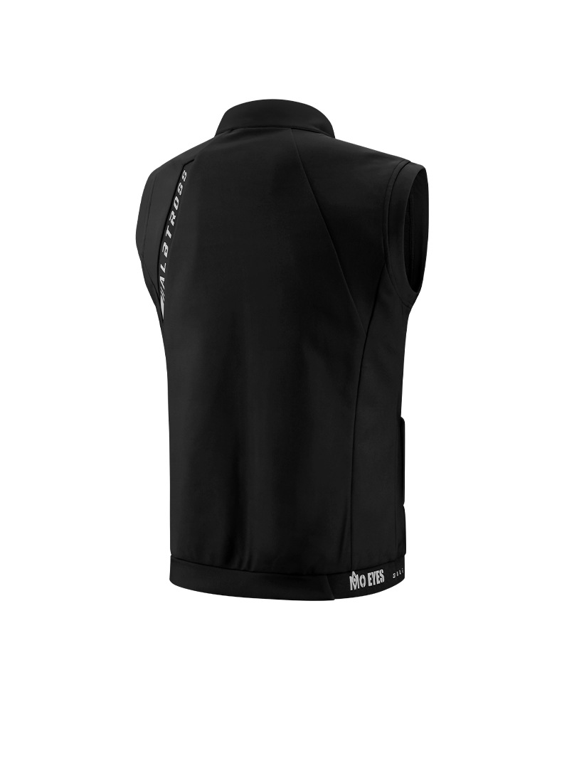 Áo gile nam hút nhiệt MO EYES Magic Eye dáng vest thể thao golf thu đông — M23YF017-Đen [Vải làm nóng nhẹ], M23YF017-Trắng [Vải nhiệt nhẹ] chi tiết 9