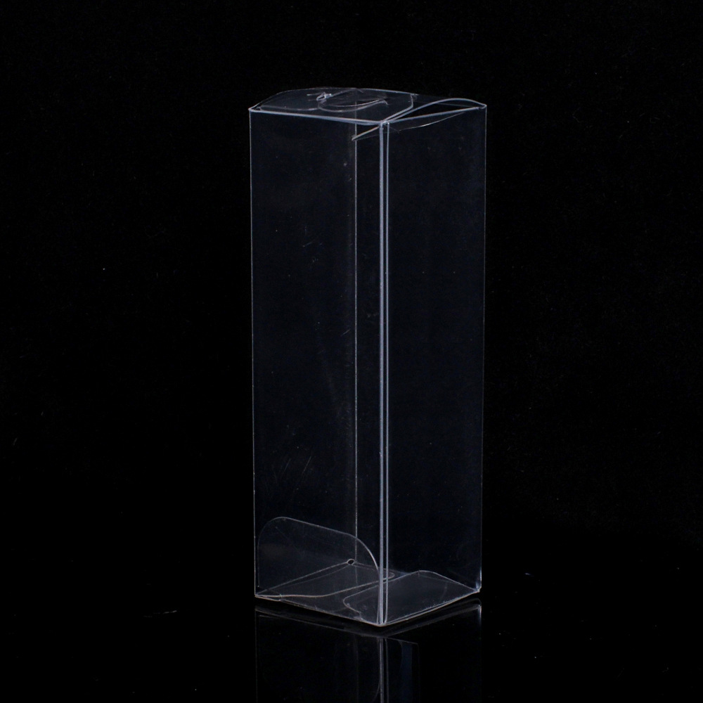 Caja de embalaje de pvc, embalaje transparente para mascotas, caja plegable de plástico con impresión en color, caja esmerilada de pp, logotipo de impresión cuadrado, eléctrico caliente