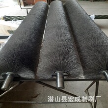 路面清扫车用钢丝滚刷 清扫车辊刷 钢丝刷片