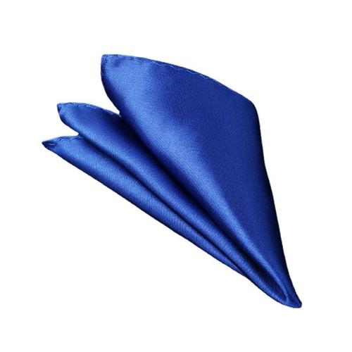 Men's suit pocket square solid color suit black red blue business wedding handkerchief small square scarf chest scarf accessories