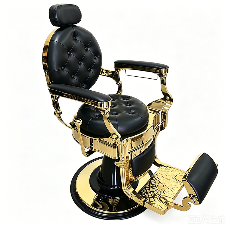 Transfronterizos para silla de barbero retro, silla de barbero para hombres, silla de cabeza de aceite, silla de barbero para afeitar image 6