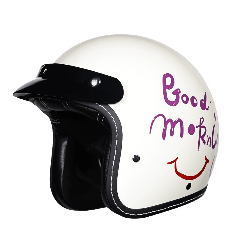 Orz Retro half helmet four seasons, bluetooth