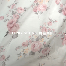 仿真丝雪纺面料 仙气清新花料 可开发花型 数码厂直销春夏印花
