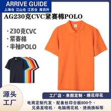 AG 夏季新款网眼CVC 230克polo衫翻领保罗高端通款商务POLO短袖