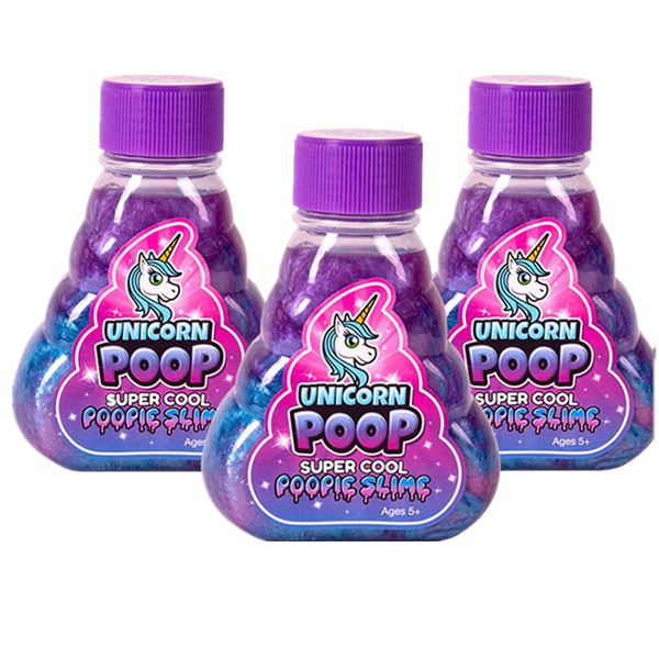 Rainbow colorful slime for experiments