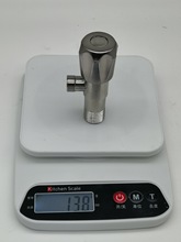 304铜芯快开手轮塑料三角阀