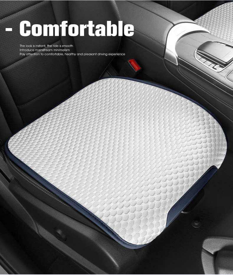 Car Seat Cushion, Universal for All Seasons, Ultra-Thin, Cool and Breathable Seat Cover, Summer Cooling Pad, Saddle Pad, Small Waist Seat Cushion