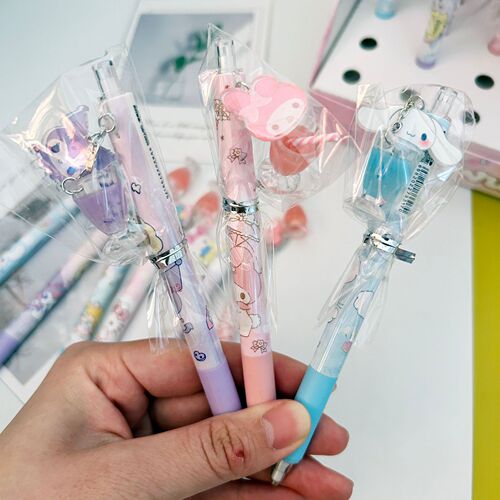 Pendant automatic pencil Sanrio girl's cute cartoon student stationery 0.5mm no-sharpening mechanical pencil