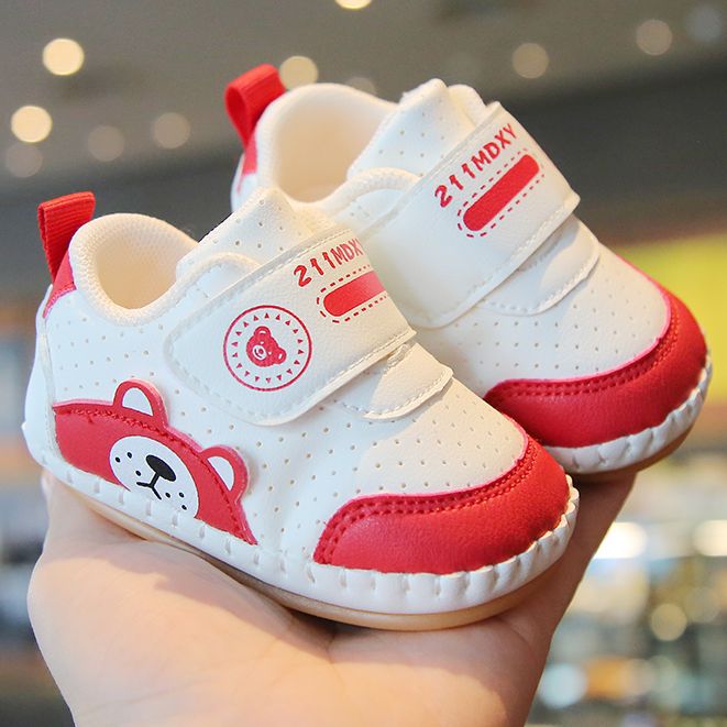 Baby shoes soft bottom non-slip spring new toddler shoes 0-1 years old boys and girls baby shoes toddler shoes