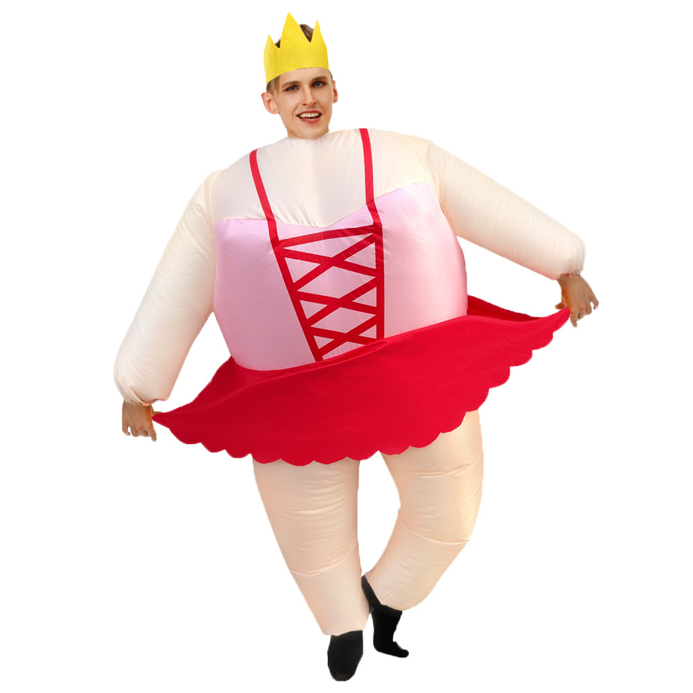 Reunión anual de payaso divertido traje de rendimiento Fiesta de Halloween traje de sumo traje inflable Ballet transfronterizo